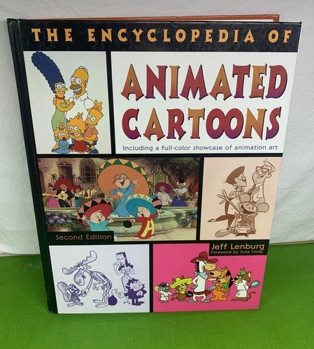 Encyclopedia of Animated Cartoons Lenburg hardcover ex-library - Picture 1 of 8