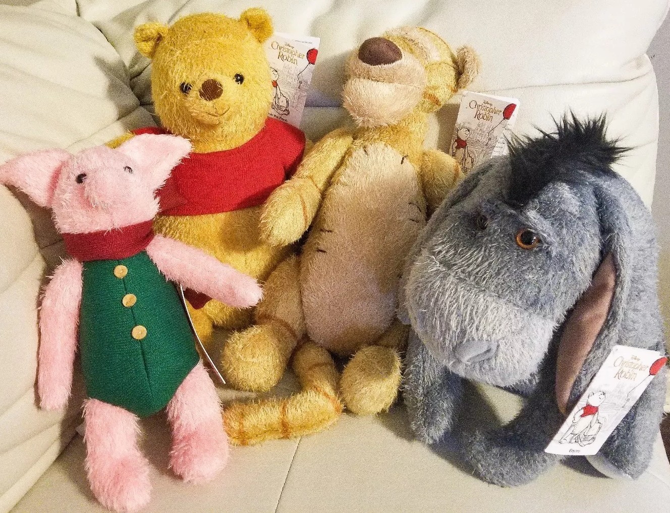 christopher robin plush set