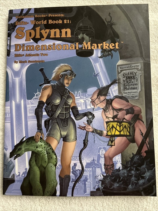 Rifts World Book 21 Splynn Dimensional Market Rifts Atlantis 2