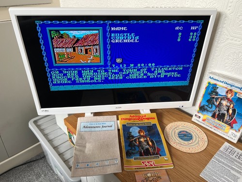 Amiga SSI/TSR Curse of the Azure Bonds - Boxed Working -👽👾Retro Gift Idea👾👽 - Afbeelding 13 van 24