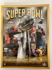 2016 Super Bowl Program  Denver Broncos vs Carolina  Panthers