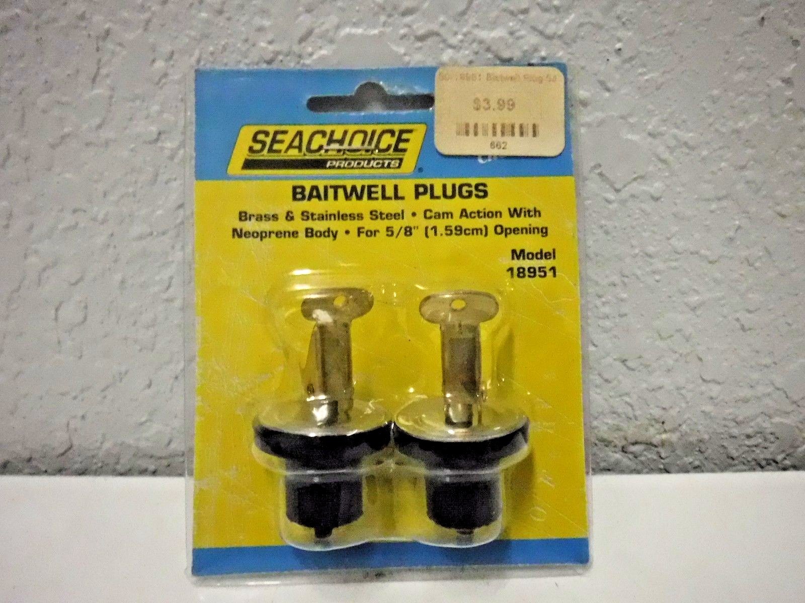 Seachoice Baitwell Plugs 5/8" Model 5018951 eBay