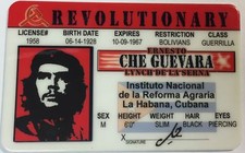 Che Guevara - Revolutionary / Drivers License Novelty