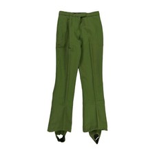 Vintage 1970s striped women  s flare pants 25x28 