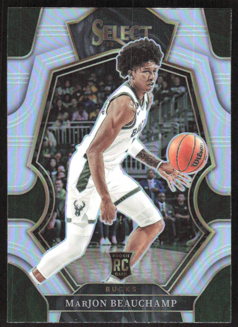 2717F 2022-23 Panini Select #179 MarJon Beauchamp Silver Prizms