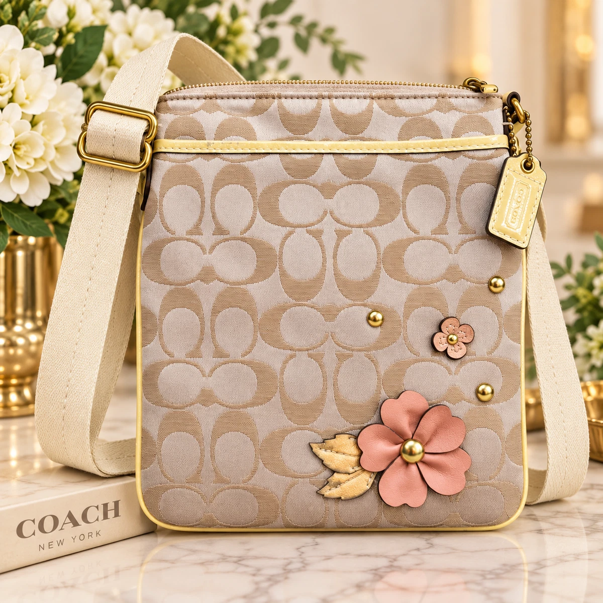 Coach Floral Small Bags & Handbags for Women for sale | eBay