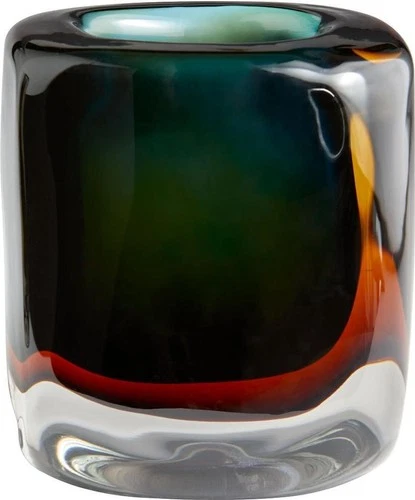 Celosia Hand-Blown Art Glass Vase-Multi-Color Edition - Picture 2 of 2