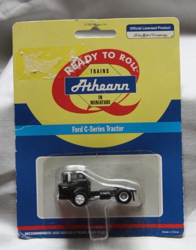 ATHEARN 2705 - CAMIÓN SEMIRCABINA FORD C-CAB, NEGRO | Condition: New