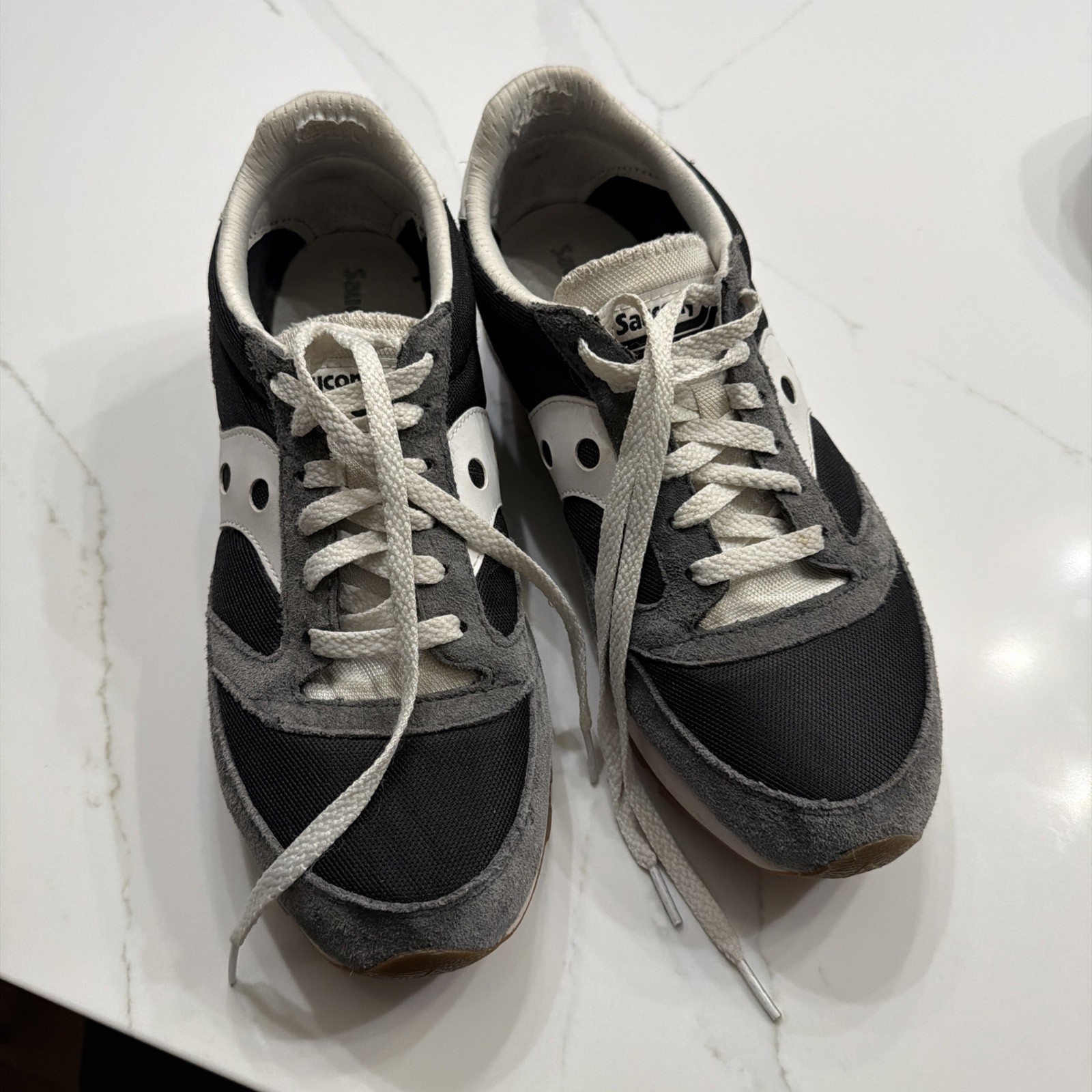 Saucony Jazz Original Men's Size 10.5 Black and Gray