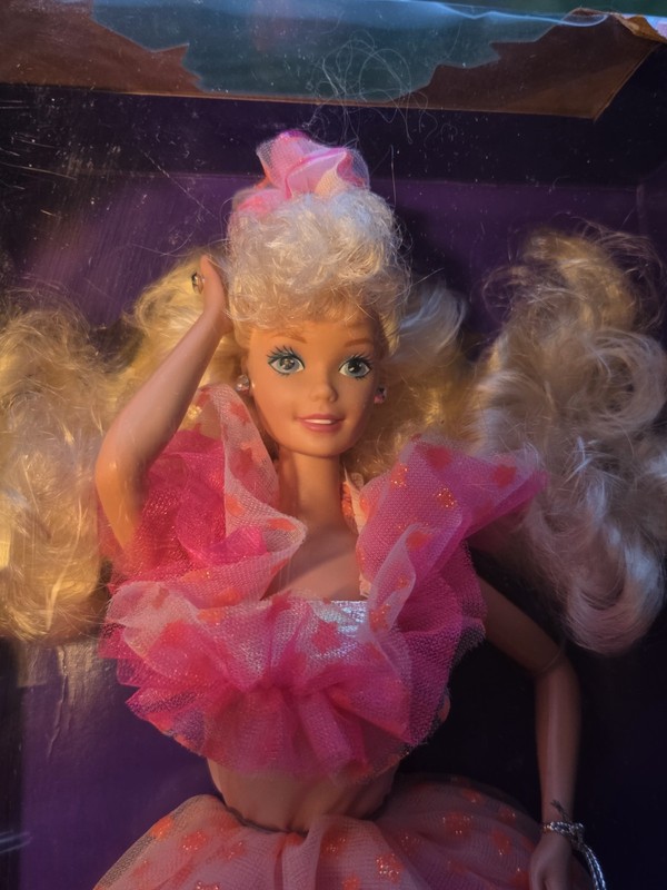 !! Superstar Barbie & Super Hair Doo... Wal-Mart Exclusive 1988 #1604 Movie Star