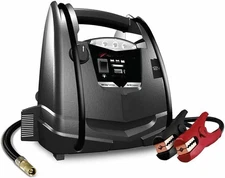  1000-Amp Peak Starting Power Supply and Air Compressor