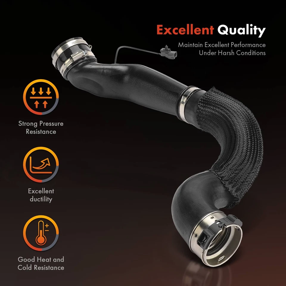 Air Outlet Intercooler Turbocharged Hose w/ Sensor for Chevy Colorado GMC Canyon - Image 3 of 4