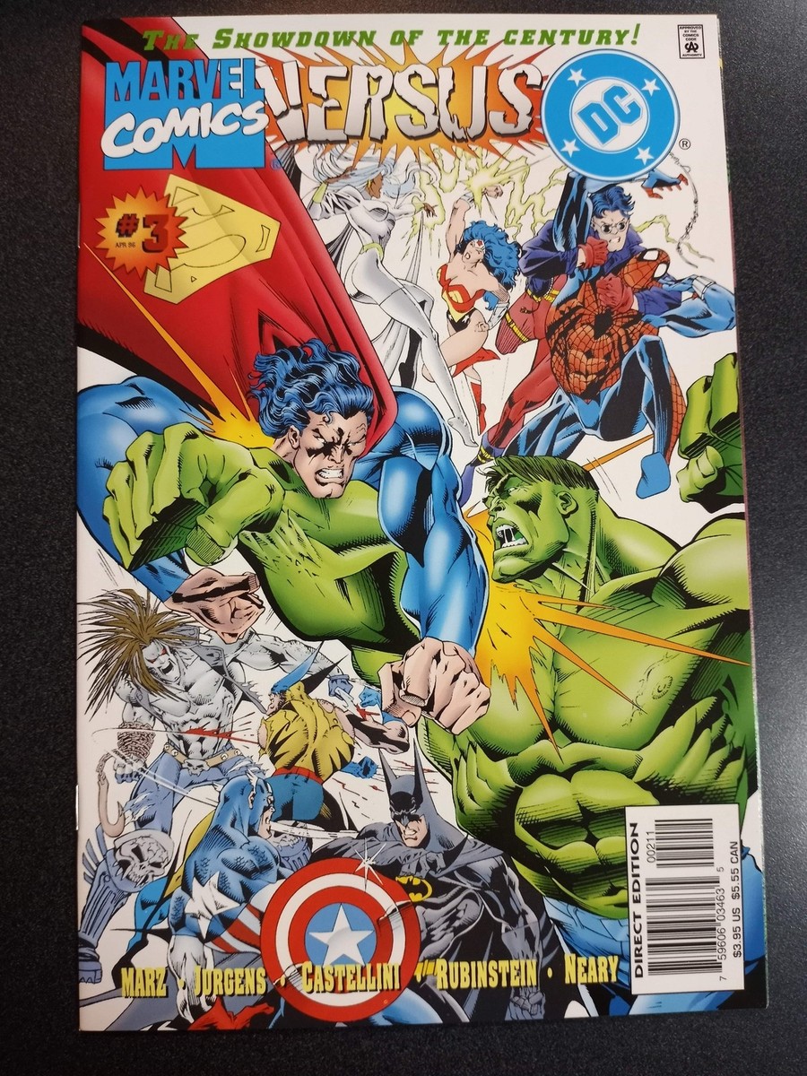 Marvel Versus DC #3 NM Condition Comic Book First Print | eBay