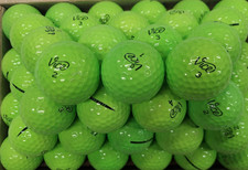 50 Vice Neon Green Golf Balls 4A Used Great Condition