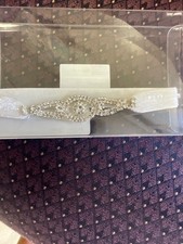 Ivory Sparkle Rhinestone Bridal Garter