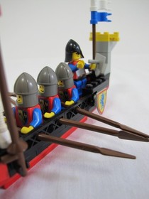 LEGO Castle 6049: Viking Voyager. Complete and with instructions, no box