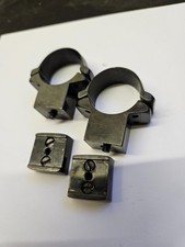 Steyr Mannlicher M MS Scope mount Bases & Rings 1" inch Steel Hunting Target