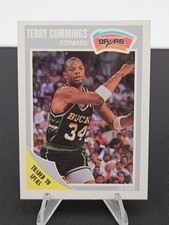 1989-90 Fleer Basketball #142 Terry Cummings San Antonio Spurs