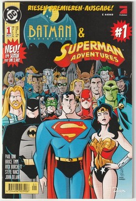   BATMAN & SUPERMAN ADVENTURES #1, Dino/DC Comics 1997 COMICHEFT TOP Z1