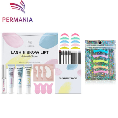 New Lash Lift Kit Brow Lamination Kit Lash Curler Eyelash Perm Kit Softening Col