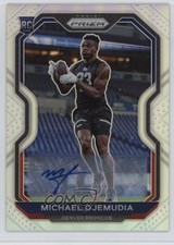 2020 Panini Prizm Rookie Silver Prizm Auto Michael Ojemudia #317 Auto 0d9o