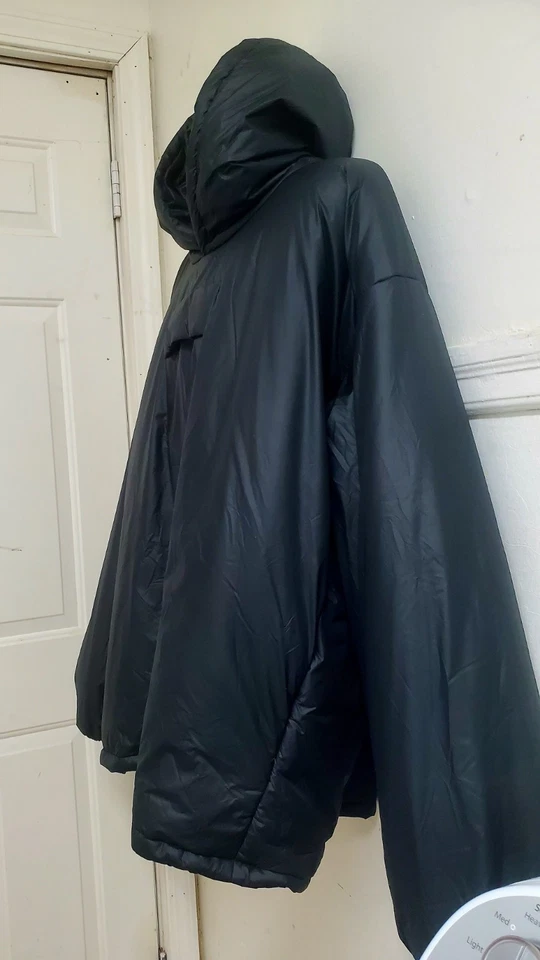 Yeezy GAP Mens Pullover Jacket  Large Black Hoodie Anorak Puffer Jacket Coat YZY - Image 3 of 4