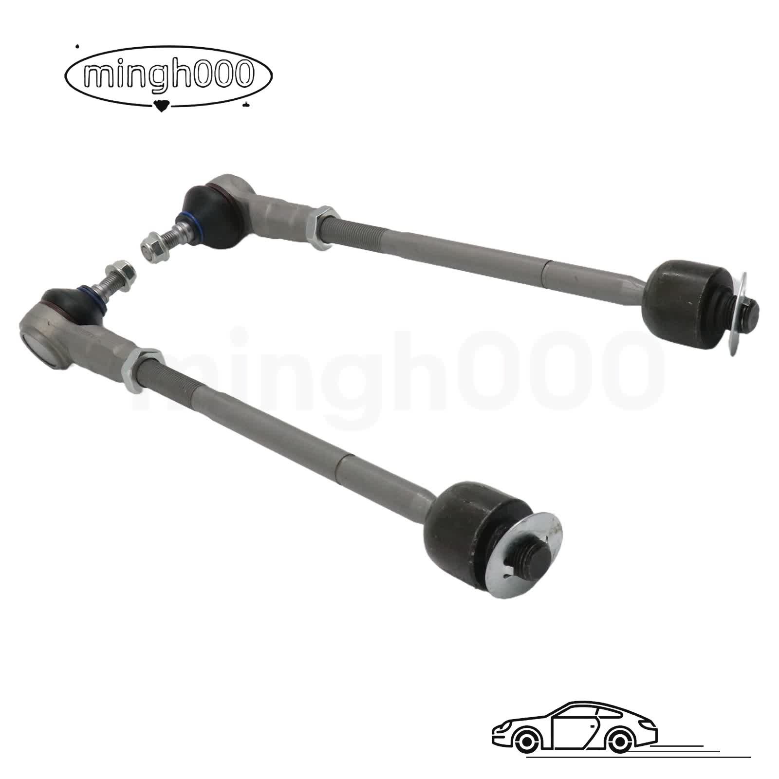 4pcs For Maserati Quattroporte GT GC Front Inner Outer Tie Rod End kit