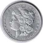 1878-S VAM 50 Morgan Silver Dollar Lava Wing AU Uncertified #150
