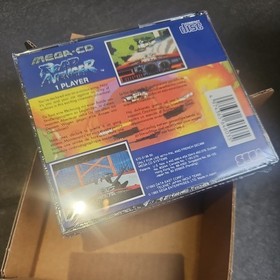 Sega Mega-CD II + Road Avenger Game - Video Game Add On Console!