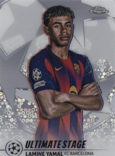 2025-26 Topps Chrome UEFA Ultimate Stage Full Set (50) Yamal
