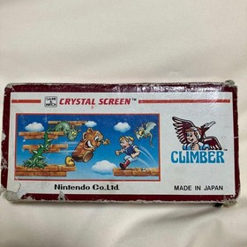 Nintendo Game & Watch CLIMBER DR-802 Crystal Screen with Box Tested