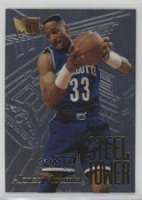 1995-96 Fleer Metal Steel Tower Alonzo Mourning #4 HOF 08wd