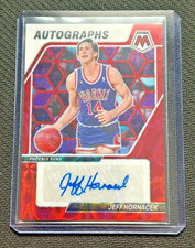 2023-24 NBA Mosaic No. AM-CEK Jeff Hornacek Auto Red Choice Prizm
