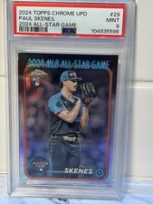 2024 Topps Chrome Update Paul Skenes Rookie All-Star Game #ASGC-29 PSA 9 Pirates