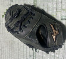 Mizuno Global Elite Abe Model Dark Blue Softball First Mitt New