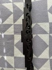 Vintage Japanese Style Carved Rosewood  Display Stand/Base for 7 Small Figurines — photo 6