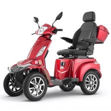 VEVOR Scooter Mobilité Électrique 4 Roues Tout-terrain 3 Vitesses 35 km 226,8 kg