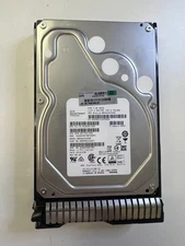 HPE 4TB 7.2K SATA 6Gb/s 3.5" Enterprise Hard Drive w/ Tray - Hot Plug Used