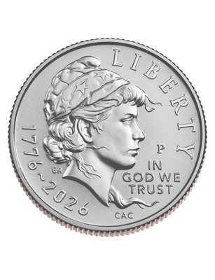 1x 2026 P Emerging Liberty Dime 250th Semi Q Anniversary BU - ON HAND NOW  
