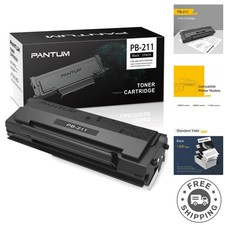 PB-211 Black Toner Cartridge for P2500W, P2502W - 1 Pack, 1600 Pages Yield