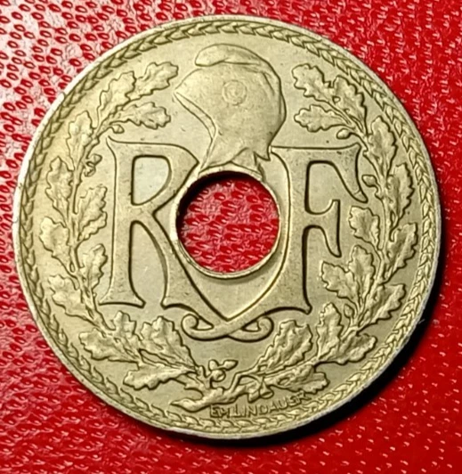 5 Centimes 1936 Lindauer Magnifique !!! - Photo 2/2