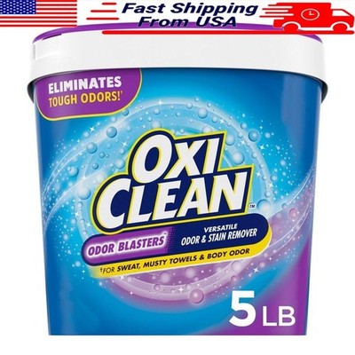 Oxygen-Powered Stain & Odor Remover Powder 5 lb Laundry & Home Cleaner New
