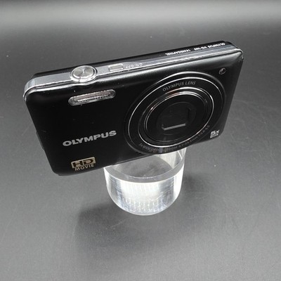 Olympus VG-160 Digitalkamera Schwarz 5x Zoom 14 MP Kompakt Vintage 111