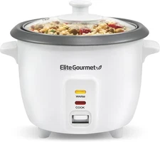 ERC-006NST Maxi-Matic Electric Rice Cooker with Non-Stick Inner Pot Makes Sou...