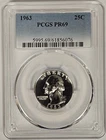 1963 Washington Quarter PR69 PCGS