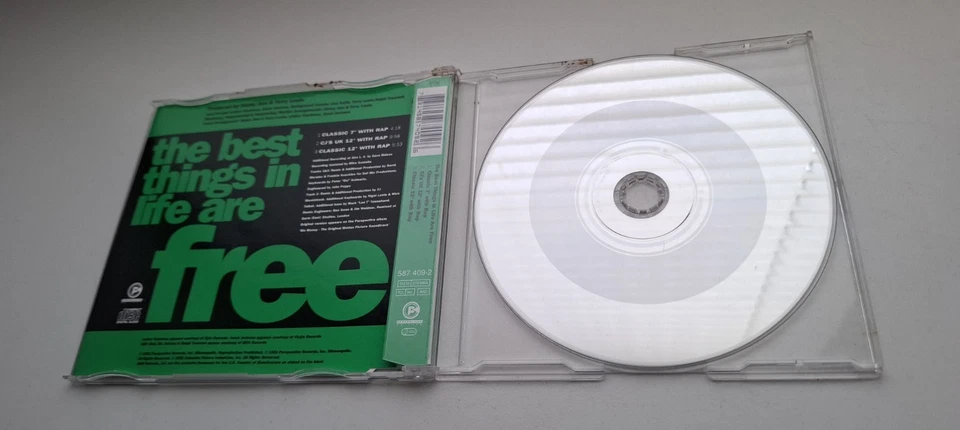 J. JACKSON - THE BEST THINGS IN LIFE ARE FREE - MAXI AUDIO CD - 1992 - EXCELLENT - Bild 3 von 3