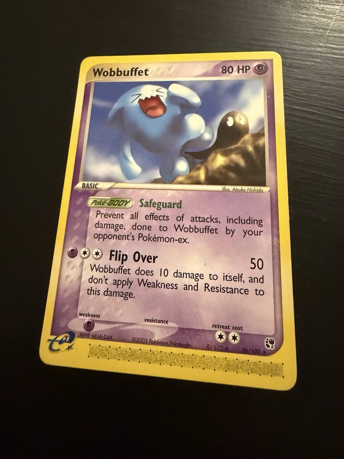 Wobbuffet Rare Sandstorm 26/100 NM