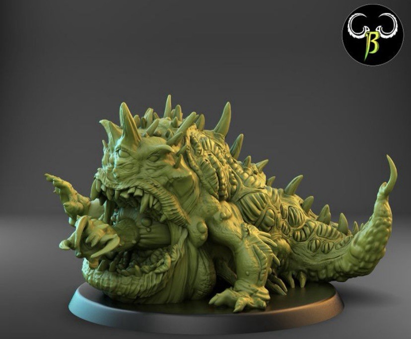 Maggot God Demon Froggots X5 28mm Fantasy Monster Tabletop Minis