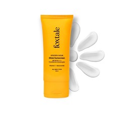 Foxtale SPF 50 Vitamin C Glow Sunscreen with PA    Niacinamide 50 Ml