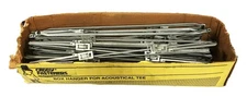 Erico Caddy Acoustical Tee-Bar Adjustable Hanger 512A [Lot of 44] NOS